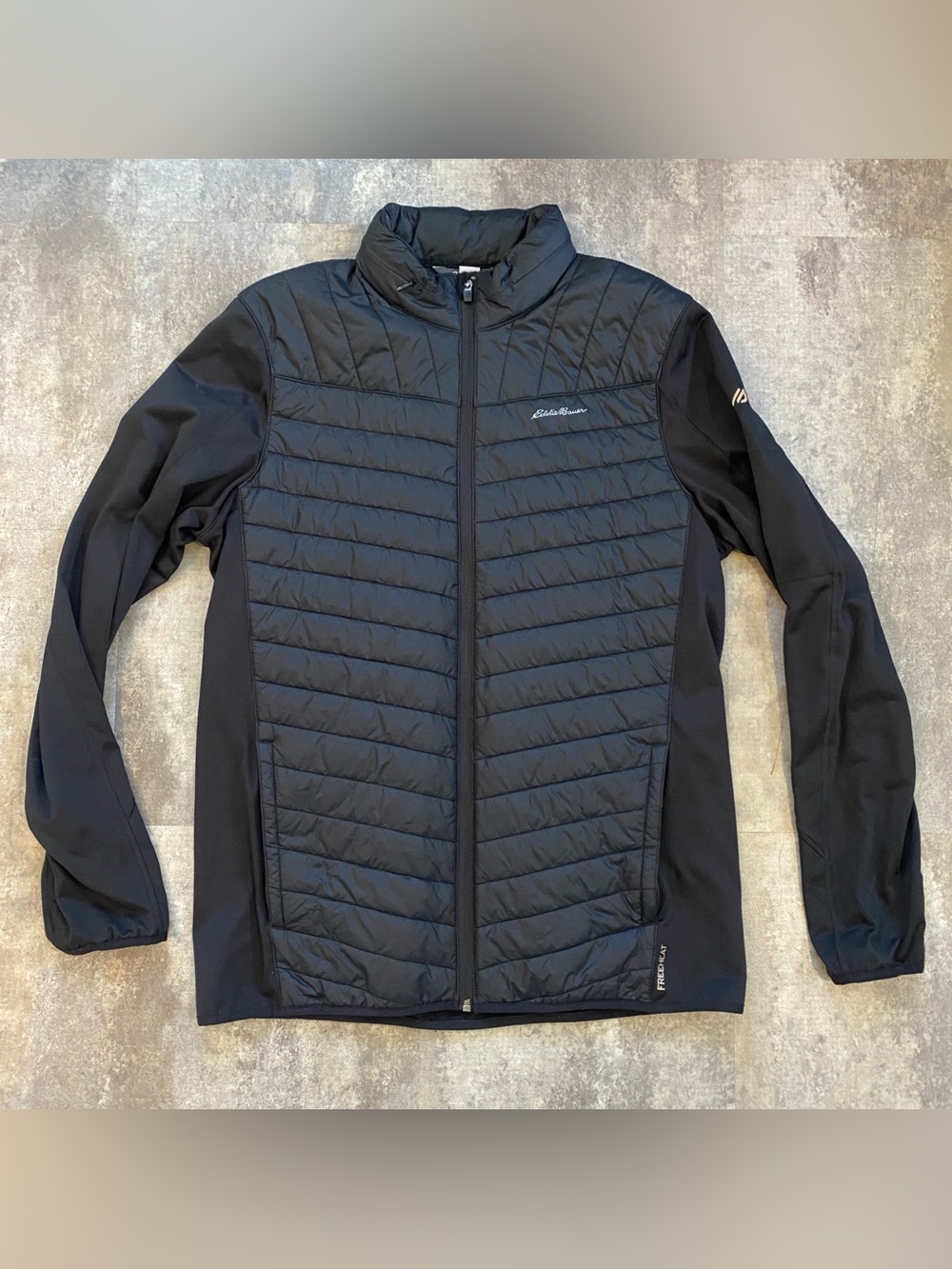 Eddie Bauer Emberlite Hybrid Jacket: Black, L (tall)